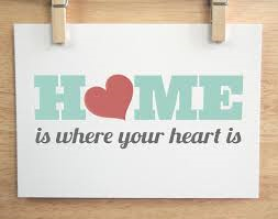 home is...